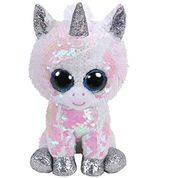 Beanie Boos Paetês - Diamond Unicórnio Branco