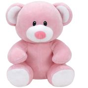 Baby Ty Médio - Princess Urso Rosa