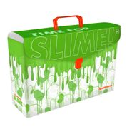 Maleta Plástica com Alça - 39x26 Cm - Slime - Verde - DAC