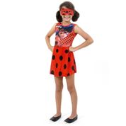 Fantasia Infantil - Ladybug Faces - Sulamericana - G