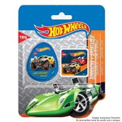 Conjunto de Apontador e Borracha - Hot Wheels - Sortidos - Tris