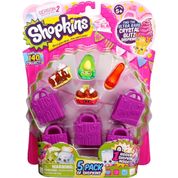 Shopkins Série 2 - Blister com 5 Shopkins Sortidos