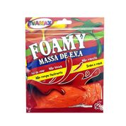 Massa de Eva - Foamy Color Laranja - Evamax