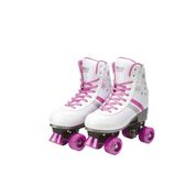 Patins Roller Skate Ajustáveis Branco Tam.35 a 38 - Fenix