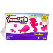 Areia Para Modelar - Massa Areia Colorida 227g - Rosa Neon - Sunny