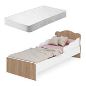 Berço Villae Cama Infantil Branco 78.5 cm 153 22.8