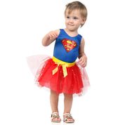 Fantasia Infantil - DC Comics - Liga da Justiça - Supergirl - Sulamericana - P