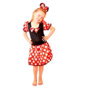 Fantasia Minnie Infantil Com Orelhas PP - 2