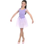 Fantasia de Bailarina Lilás Infantil Pop Feminina Sulamericana