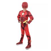 Fantasia The Flash Infantil Luxo Com Músculo Novo Filme Liga da Justiça