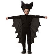 Fantasia de Halloween Morcego Infantil Masculino Com Asas e Orelhas