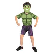 Fantasia Hulk Infantil Curta Os Vingadores 2 Original