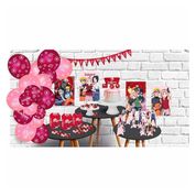 Festa Sakura Original Kit 90 Peças Decoração Aniversário Para Menina