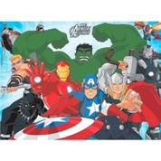 Painel Festa Infantil em TNT Vingadores Para Aniversário