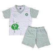 Pijama Infantil Palmeiras Curto Oficial