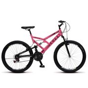 Bicicleta 26" Colli GPS 220 21 Marchas Rosa Neon