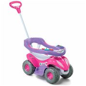 Quadriciclo Infantil Super Flower Rosa Calesita