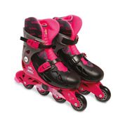 Patins - Barbie - Ajustável - Tamanho 37 a 40 - Fun - Rosa