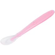 COLHER ANATOMICA EM SILICONE ROSA - 6141