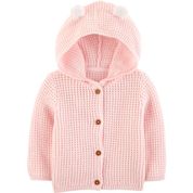 Casaco de Tricô cardigan Rosa Carter's