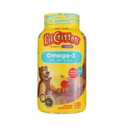 Lil Critters Gummies Omega-3 Epa, Dha e Ala 120 Gummies