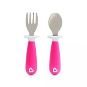 Talheres C/Limitador inox c/02 Munchkin