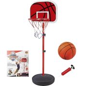 Kit Basquete Radical Com Pedestal Ajustavel + Bola + Bomba