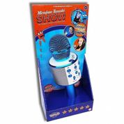 Microfone Infantil Karaoke Show Bluetooth Azul Toyng