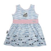 Vestido Infantil Santos Mascote Oficial