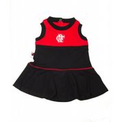 Vestido Infantil Flamengo Regata Oficial