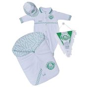 Kit Maternidade Palmeiras com Saco de Dormir Oficial