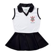 Vestido Infantil Corinthians Polo - Torcida Baby