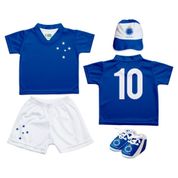 Kit Bebê Cruzeiro 4 Peças Oficial - Torcida Baby