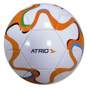 Bola de Futebol - Atrio - Tamanho 5 - Branco e Laranja - Multikids