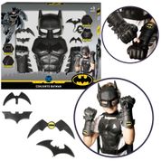 Batman Conjunto Aventura Fantasia 12 Peças Dc Comics Rosita