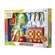 Brincando de Ser Cozinha Animada com Acessórios Indicado para +3 Anos Multikids - BR955