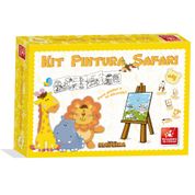 Kit Pintura Safari Brincadeira de Criança