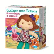 Costure uma Boneca e um Coelhinho de Estimação