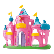 Brinquedo Castelo Rosa Com Boneca Princesa Judy