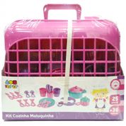 Maleta Kit Cozinha Maluquinha Com Panelinhas Bell Toy