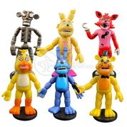 Kit 6 Bonecos Five Nights At Freddy 'S Action Figure Nº19