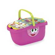 BRINCANDO DE CASINHA CESTA PICNIC 21PCS