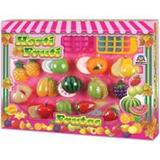 BRINCANDO DE CASINHA HORTIFRUTI FRUTAS C/VELCRO