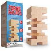 JOGO DIVERSO TORRE MALUCA 39PCAS MADEIRA