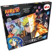 QUEBRA-CABECA CARTONADO NARUTO PUZZLE PLAY 200 PECAS