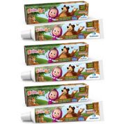 3 GEL DENTAL NEUTROCARE MASHA E O URSO TUTTI FRUTTI 50GR