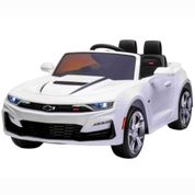 Carro Eletrico Infantil Camaro SS 12V controle - Branco