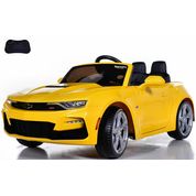 Carro Eletrico Infantil Camaro SS 12V controle - Amarelo