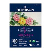 Bloco Artistico Aquarela Filiart Renaud A3 300g Filiperson