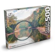 Quebra Cabeça Puzzle  500 Peças Ponte Espelhada - Grow 3732